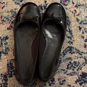 Clark’s Black Patent Leather Women's Flats
